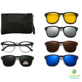 5 in 1 POLARIZED SUN GLASS