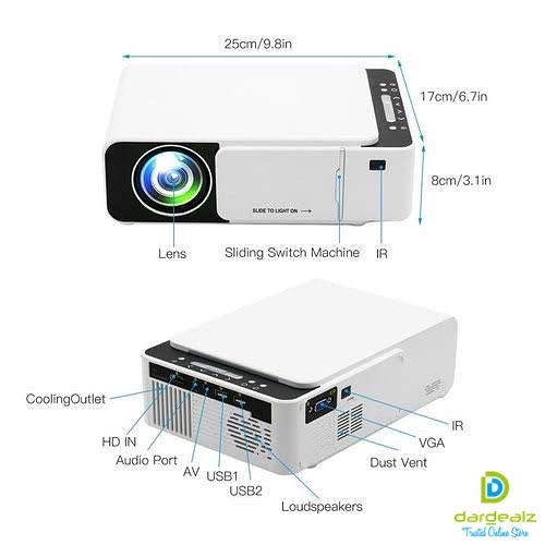 PORTABLE HOME PROJECTOR