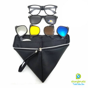 5 in 1 POLARIZED SUN GLASS